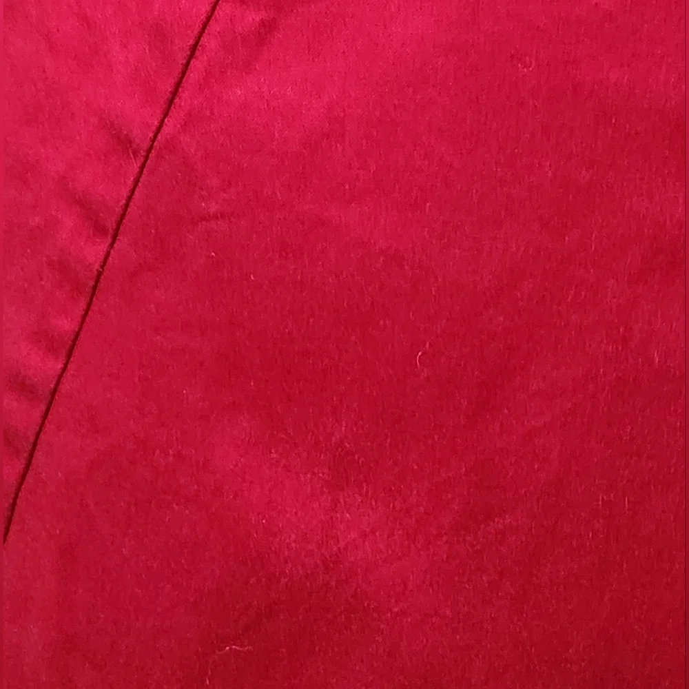 TED BAKER Red Ruffle Sleeveless Sheath Dress - Size 10 - Picture 14 of 14